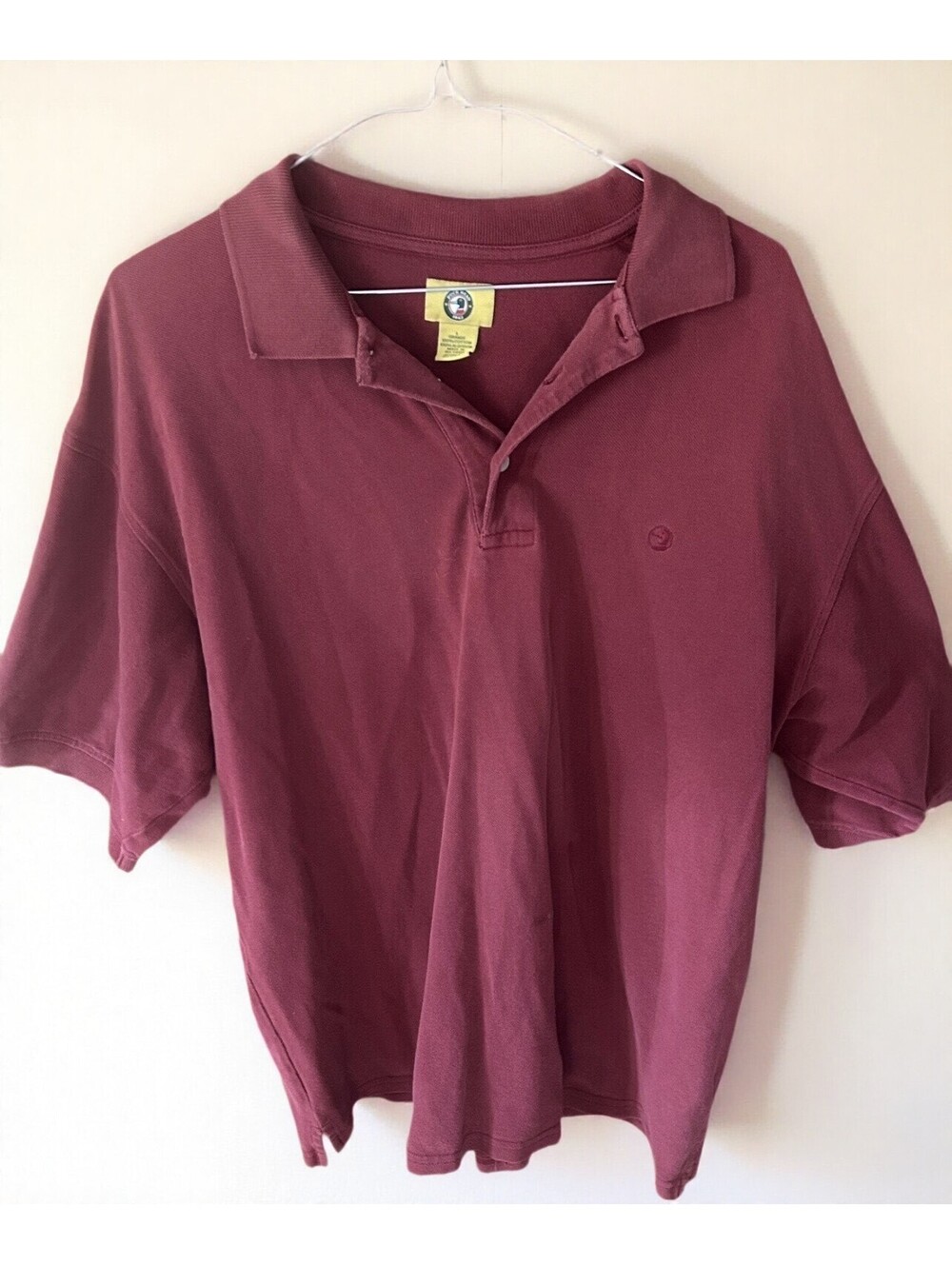 Vintage Duck Head Burgundy Polo. Large